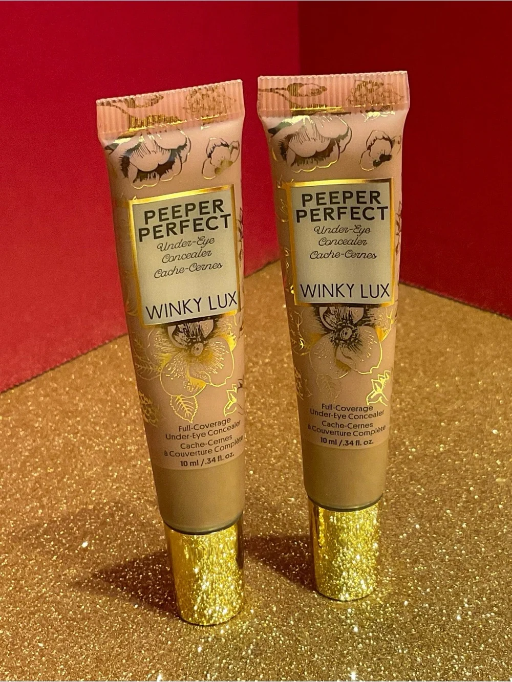 2- WINKY LUX Peeper Perfect Concealer Tubes - DEEP